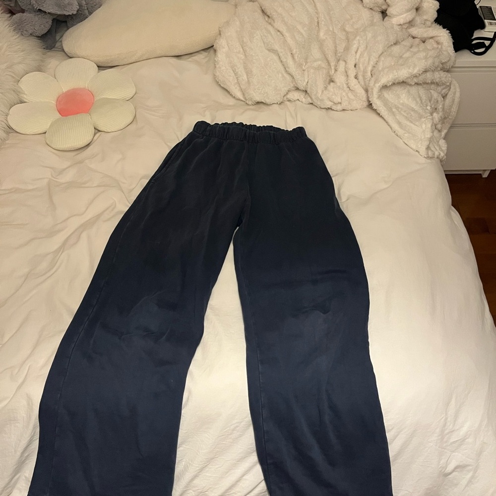 Brandy Melville dark blue Jogger Pants